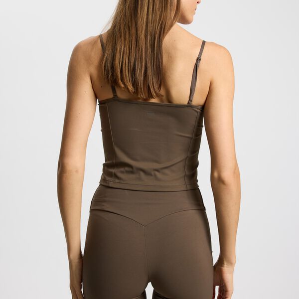 Butter Soft Top True to body, dark brown, Rethinkit