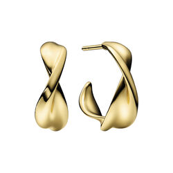Foglia Earrings | Piccolo | Gold plated, Sif Jakobs Jewellery