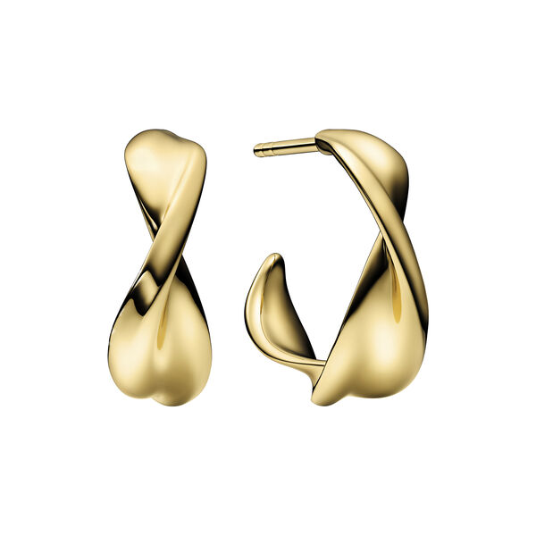 Foglia Earrings | Piccolo | Gold plated, Sif Jakobs Jewellery