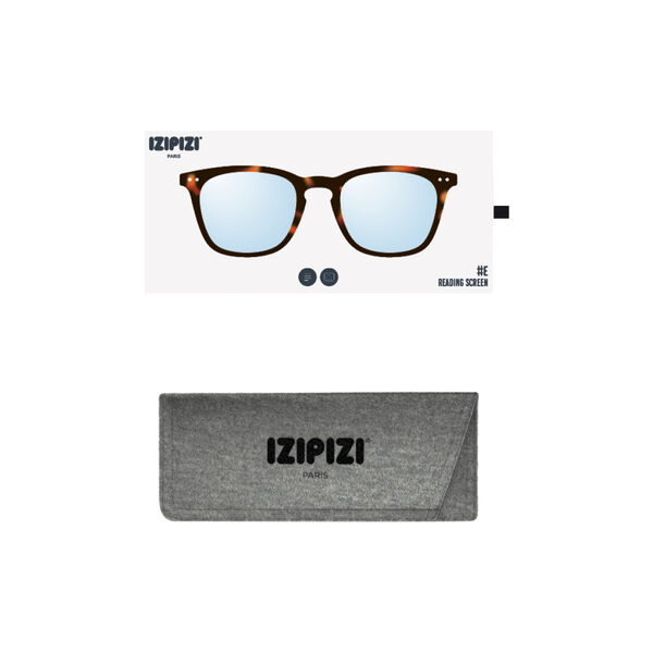 #E READING SCREEN Glasses, tortoise, IZIPIZI