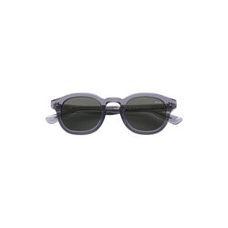 Suede Sunglasses, transparent grey, AY Studios
