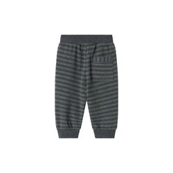 Paki B Sweatpants, forest stripe mel., MarMar Copenhagen