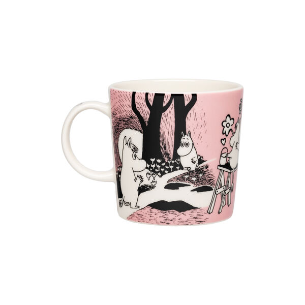Moomin Plate & Mug Set Love, Moomin Arabia