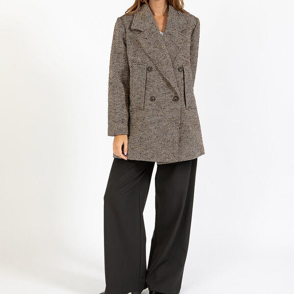 Wool jacket, graphic tweed, Coster Copenhagen