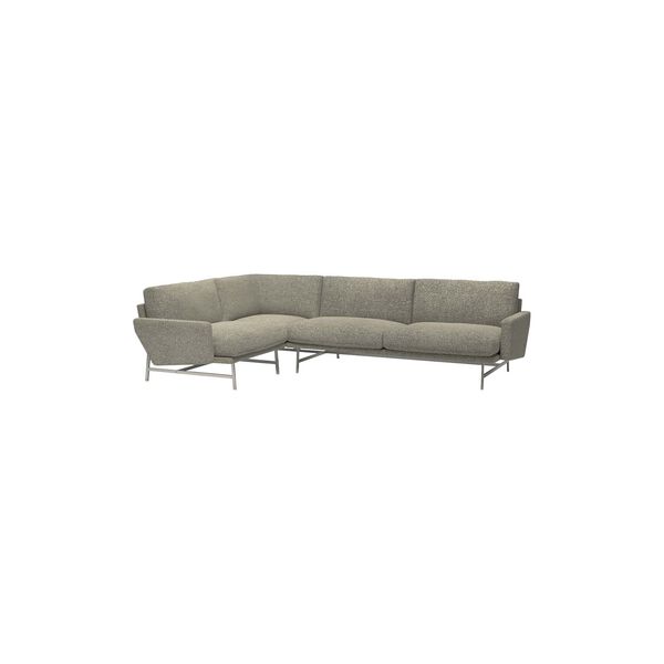 Lissoni™ PL114 Left Sofa, Moss 0015 Lissoni™ PL114 Left Sofa, Moss 0015, Fritz Hansen