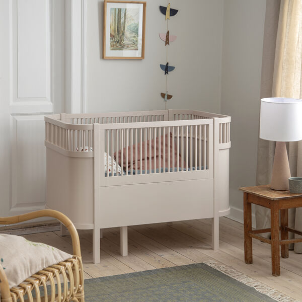 Sebra Bed Baby & Jr., birchbark rose, Sebra