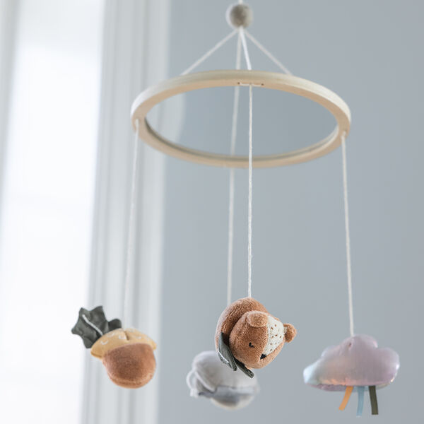 Woodland Baby Musical Mirror Mobile Woodland Baby Musical Mirror Mobile, Sebra
