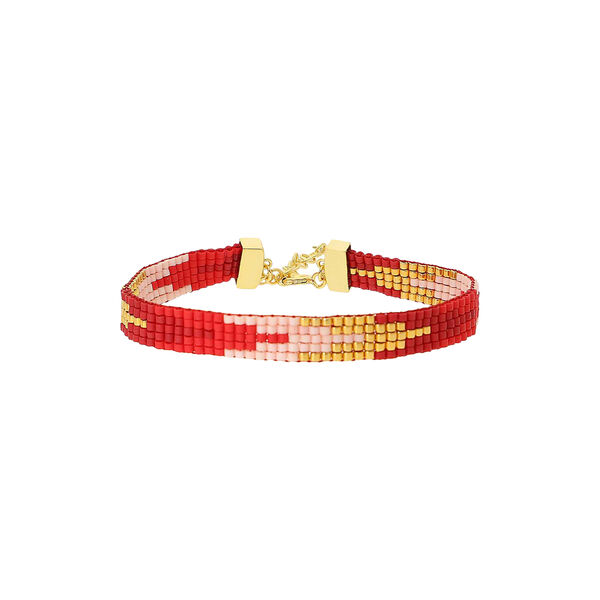 Monika Bracelet, red, Nuni Copenhagen