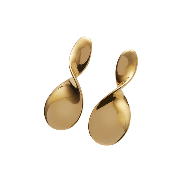 La Pausa Earrings Small, gold plated La Pausa Earrings Small, gold plated, Pernille Corydon Jewellery