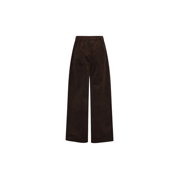 Connie Pants - Corduroy, dark brown, LA RŌUGE