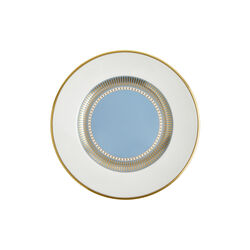 Heila Plate &Oslash; 15 cm, light blue/white/gold, Wedgwood