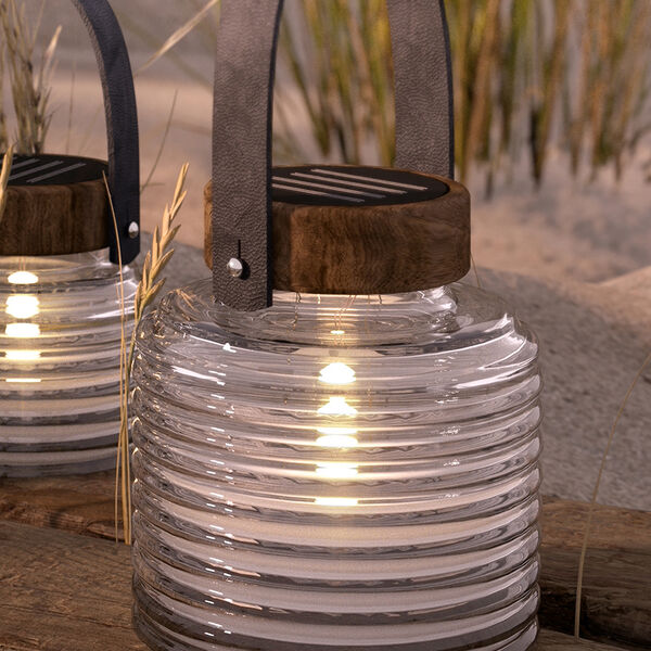 Aston Solar Jar Small, clear, Sirius Home