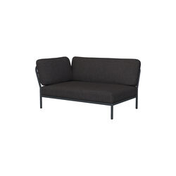 LEVEL Lounge Sofa, sooty grey/dark grey, HOUE