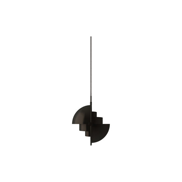 Multi-Lite Pendant, black brass Multi-Lite Pendant, black brass, GUBI