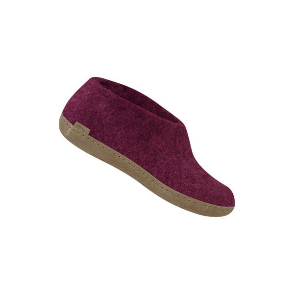 Felt Shoe, cranberry, Glerups