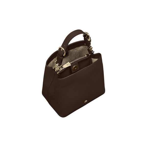 Delia Hobo Bag | Soil Brown, Aigner