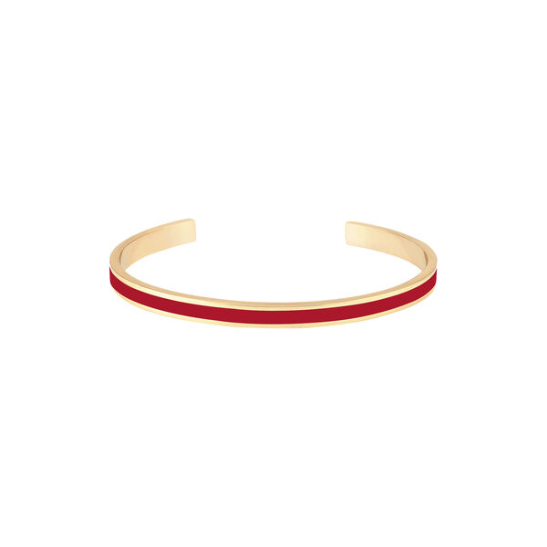 BANGLE Bracelet, salsa red, bangle up