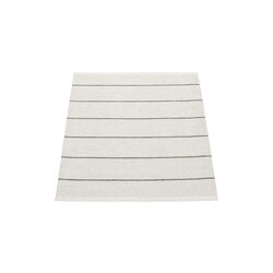 Carl Plastic Rug, warm grey/fossil grey, Pappelina