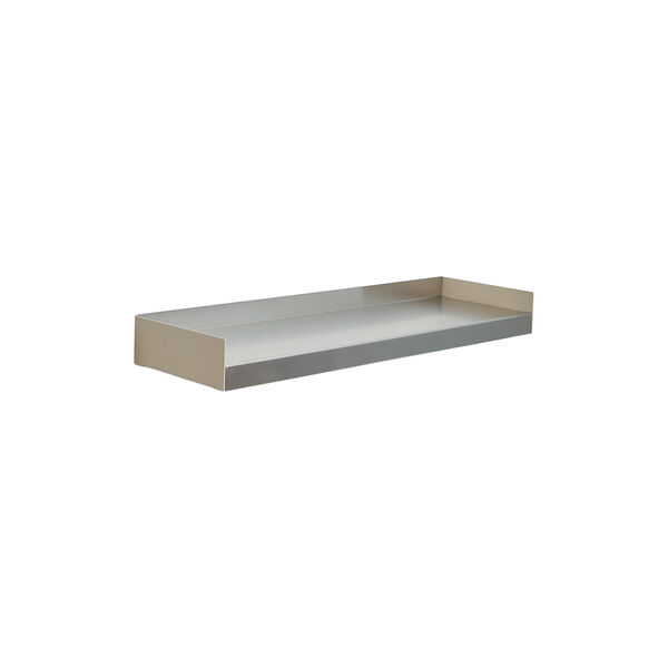 KOMPAKT Shelf | Medium | White/Aluminium, oursociety