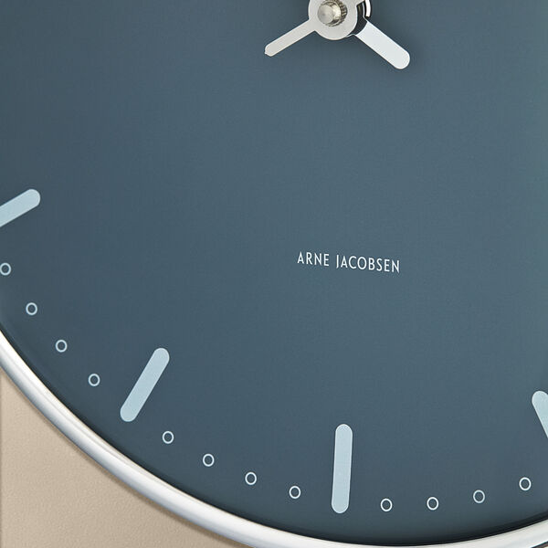 City Hall Wall clock Large, blue, Arne Jacobsen Clocks