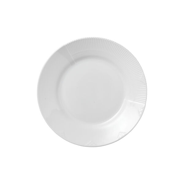White Elements Plate Ø 28 cm, Royal Copenhagen