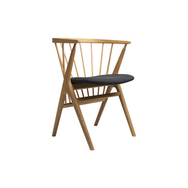 Sibast No 8 Dining Chair, oiled oak/dark grey Sibast No 8 Dining Chair, oiled oak/dark grey, Sibast Furniture