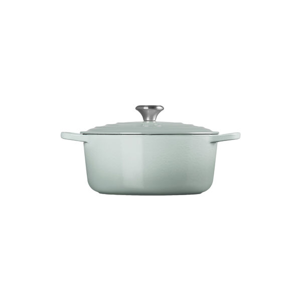 Signature round cast iron pot &Oslash; 26 cm, sea salt, Le Creuset