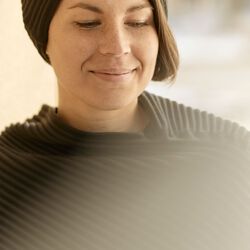 Pleece Poncho, black, Design House Stockholm