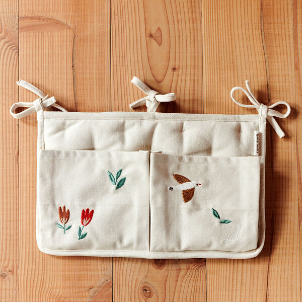 Posy Bed Pockets, songbirds, Dear April