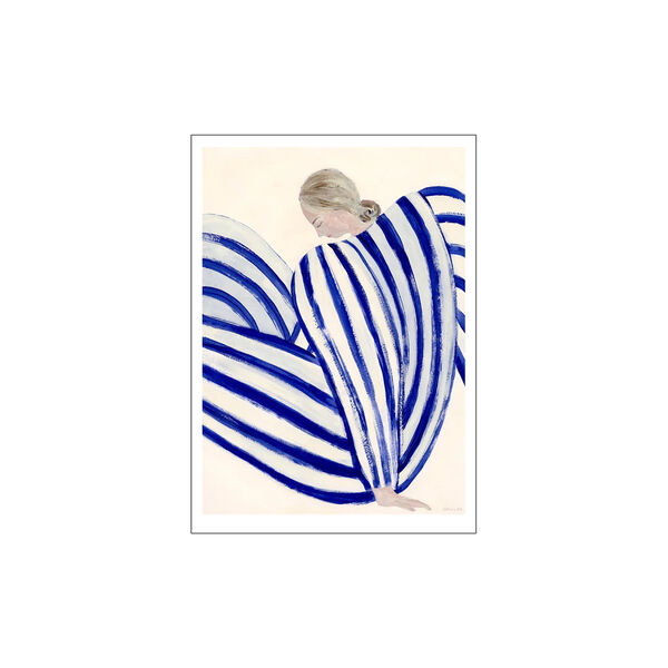 Blue Stripe At Concorde, THE POSTER CLUB