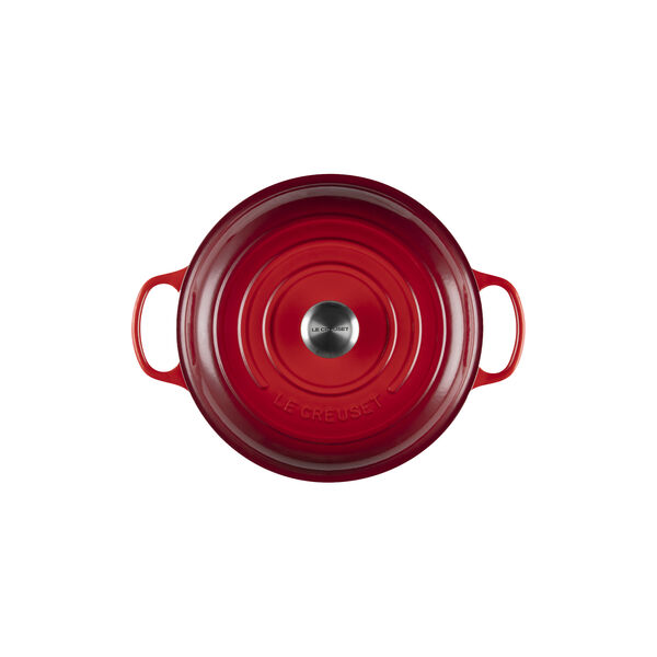 Signature cast iron buffet pot 30 cm, cerise, Le Creuset