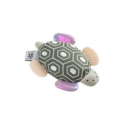 Turbo the Turtle Activity Rattle with Mirror, Sebra