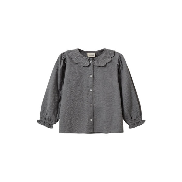 AlminaKB Blouse, dark grey, Sofie Schnoor