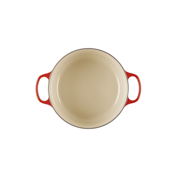 Signature Round Cocotte | 28 cm | Cerise, Le Creuset