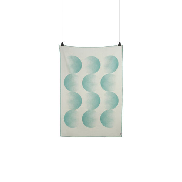 MOON Throw, tranquille green, Røros Tweed