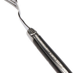 Steak Fork, ebony, Laguiole Tradition