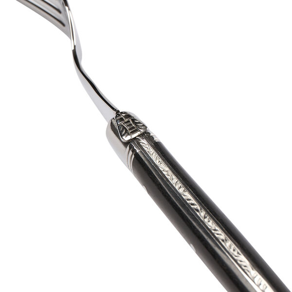 Steak Fork, ebony Steak Fork, ebony, Laguiole Tradition