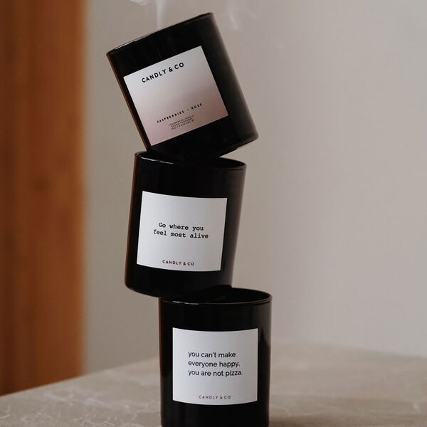 No. 5 Candle, Go where you feel most alive, Candly & Co