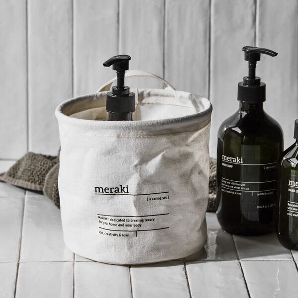 MKCaring Storage Basket, white MKCaring Storage Basket, white, Meraki