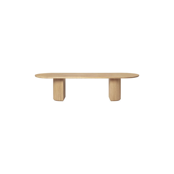 Moon Elliptical Dining Table, oiled oak, GUBI