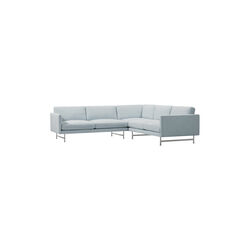 562D Calmo Elements Sofa, Ecriture 0710/chrome, Fredericia Furniture