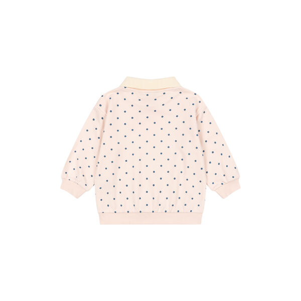 Spotty LS Polo, rosewater dot, Konges Sl&oslash;jd