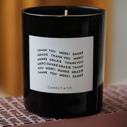 No. 7 Candle, Thank you merci grazie, Candly & Co