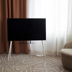 TV stand 42''-55'', white, JALG