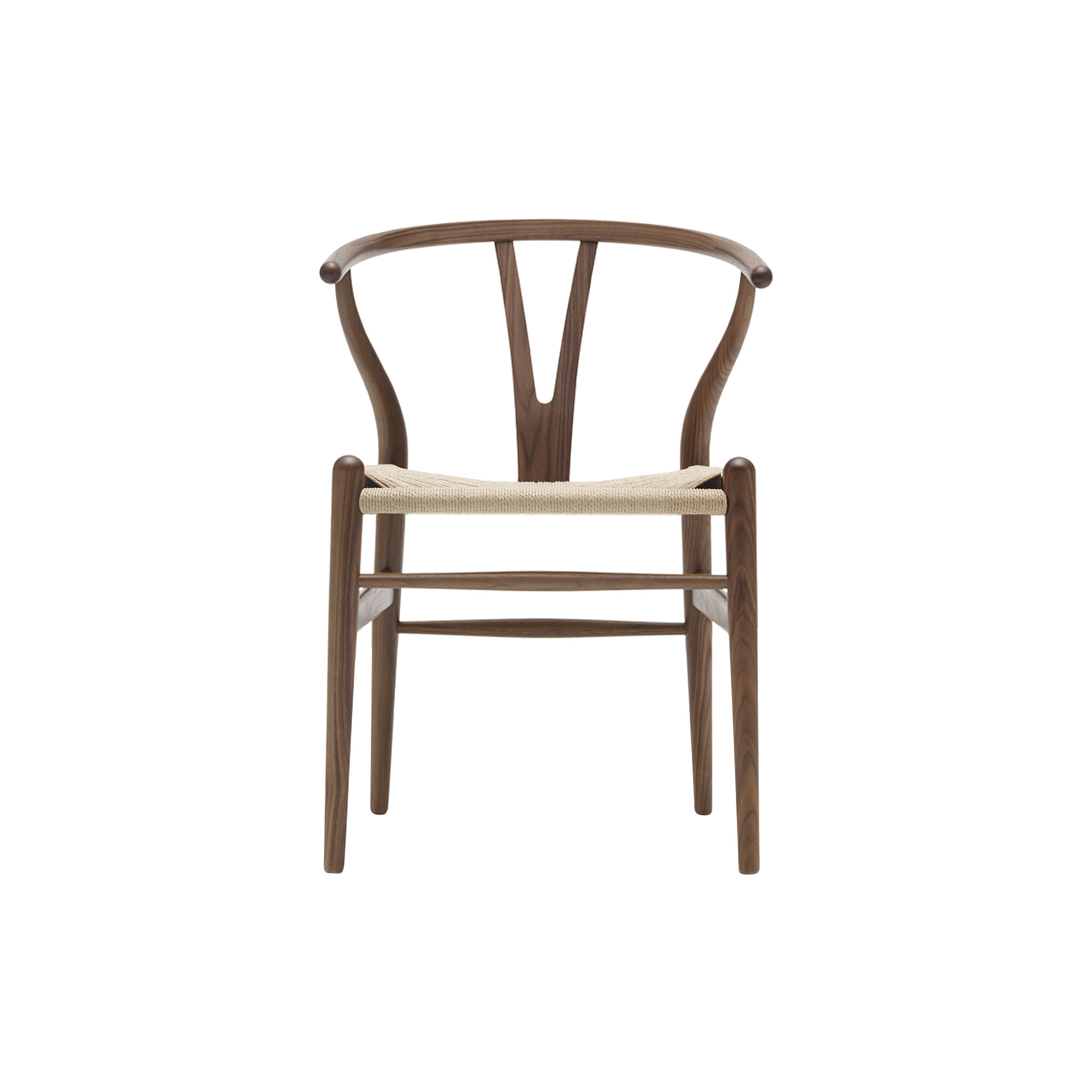 CH24 Wish Bone Chair oiled walnut natural
