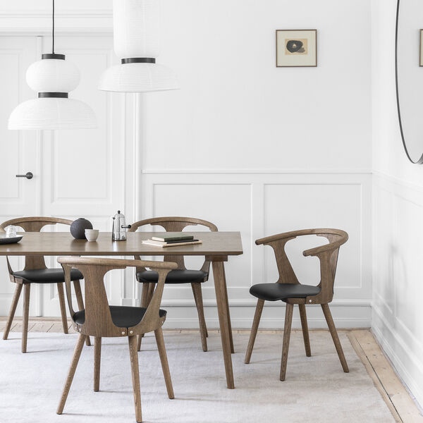 In Between SK5 Dining Table, smoked oak, &Tradition