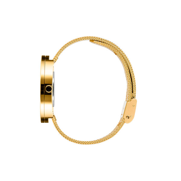 PICTO Wrist Watch, black/gold/matt gold, Picto