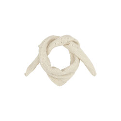 Freja Scarf, off white, CARE BY ME