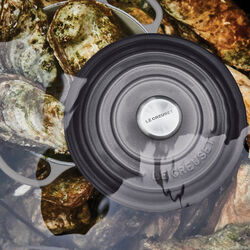 Signature Round Pot &Oslash; 26 cm, flint, Le Creuset