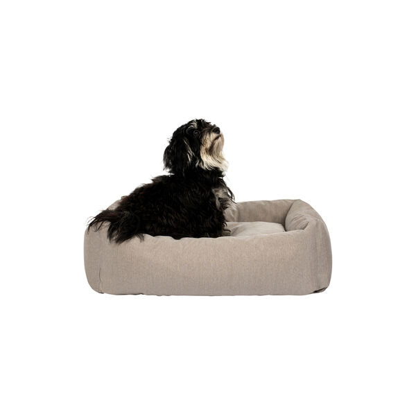 Dog Bed, soft grey, Nordic Sleep by Fossflakes